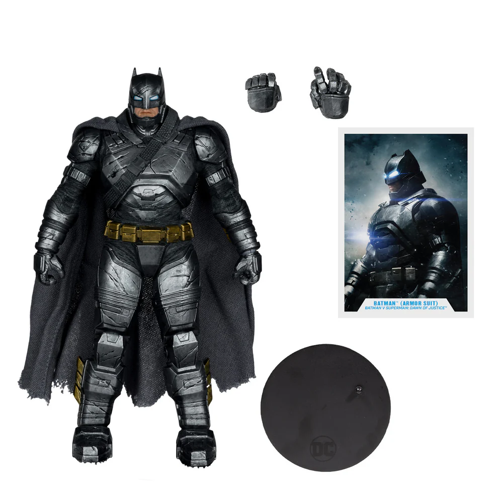 Batman Armored Suit (Batman V Superman: Dawn of Justice) Action Figure - Image 2